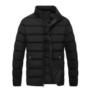 Nueva chaqueta de Otoño Invierno para hombre, cremallera para exteriores, impermeable, con cuello levantado, chaquetas cálidas para hombre, chaqueta de burbujas, ropa de calle 2026 - Product Image 5