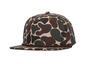 Vente en gros de canards bruns Camo Snapback Cap avec corde réglable 5 panneaux à bord plat haute qualité Hiphop Fashion Snapback Cap pour homme - Product Image 2