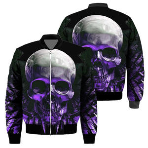 Vestes de printemps et d'hiver pour hommes, manteau en laine, Bomber de base-ball - Product Image 4