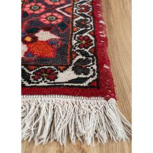 Alfombra de Lana Anudada a Mano Aalam, Diseño de Medallón Rojo Naranja, Kilim Rectangular de 9x12, Abstracta, Hecha a Mano para Adolescentes, para Entrada o Pasillo - Product Image 4