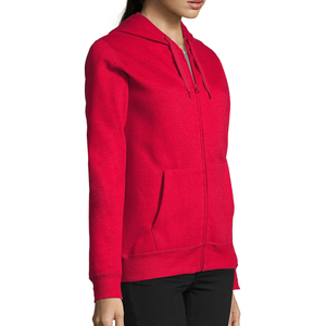 Sudaderas con Capucha para Mujer, Diseño Casual de Invierno con Cierre Completo, Bordado Personalizado, Fabricante Experto de Bangladesh - Product Image 3