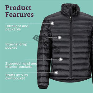 Chaqueta acolchada para hombre, venta al por mayor, chaqueta acolchada personalizada de alta calidad, estilo de moda para hombre, ropa cálida de invierno - Product Image 3