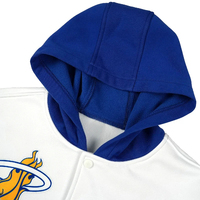 Vestes Personnalisées Streetwear avec Logo Coloré à Manches Longues Cousu Écusson Grande Taille pour Hommes Vestes d'Équipe Universitaire