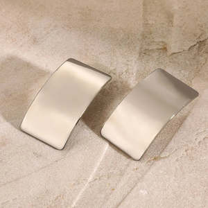 Orecchini pendenti geometrici in stile street fashion - Product Image 6