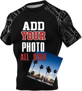 Camisa Rash Guard MMA & BJJ de manga larga personalizada de alta calidad para hombre Logo sublimado transpirable para comodidad - Product Image 5