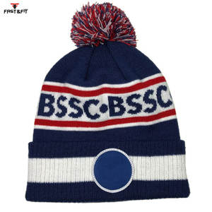 Gorro de Punto de Algodón 100% de Alta Calidad, Diseño Nuevo, Otoño Invierno, Transpirable, Bordado 3D, Ligero, Unisex - Product Image 1