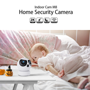 Caméra de surveillance pour bébé intelligente sans fil 5,0 pouces 1080P <span class=keywords><strong>Audio</strong></span> bidirectionnel avec affichage Wifi Tuya Moniteur de sommeil pour bébé Moniteur de bébé intelligent - Product Image 2