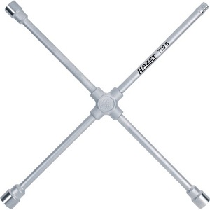 Clé cruciforme HAZET 720 S 24 x 27 x 32 x 20 (carré de 3/4 po) avec dimensions L750 mm x W750 mm, outil à main pour le jardin - Product Image 1