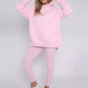 Personalizado al por mayor precio chándal para mujer transpirable algodón impreso invierno alta calidad diseño superior al por mayor personalizado - Product Image 4