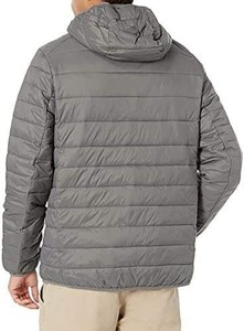 Vente en gros logo personnalisé imprimé hiver imperméable bulle brillant doudoune avec col montant - Product Image 2