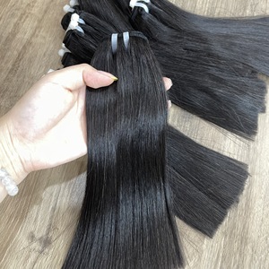 Extensiones de cabello sedoso superventa, gran stock, extensiones de cabello vietnamitas, mejor calidad, listas para enviar, fábrica de Vietnam - Product Image 2