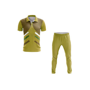 2025 nueva llegada ropa deportiva uniforme de cricket 100% poliéster uniforme de cricket mejor precio uniforme de cricket - Product Image 6