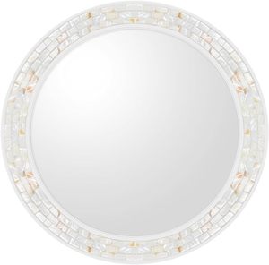New Mother of Pearl Mirror Frames Shape Rectangle Gold Leaf <b>Wall</b> Wooden Frame to <b>Hang</b> on the <b>Wall</b> Wholesale by ARTISAN AURA - Product Image 2