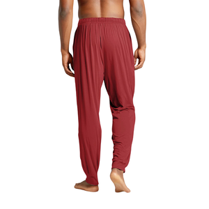 Haute tendance produit cordon fermeture polyester et coton tissu à la mode tenue décontractée pantalons de survêtement pour hommes - Product Image 2