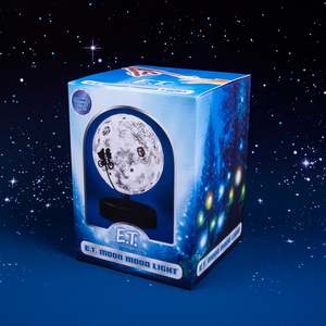 Lampe d'ambiance classique pour films E.T. Lampe Lune Extraterrestre Mignonne en ABS avec Projecteur LED et Contrôle Tactile pour Chambre à Coucher, Alimentation 5V - Product Image 5