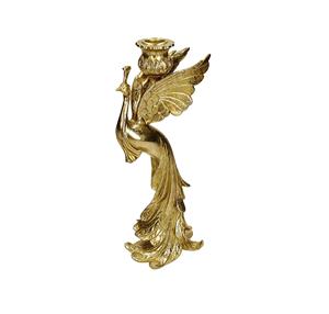 Vintage Design Peacock Candle <b>Holder</b> <b>Candlestick</b> Finest Quality Gold Finish Metal Candle <b>Holder</b> Living Room Bedroom Dining Room - Product Image 1