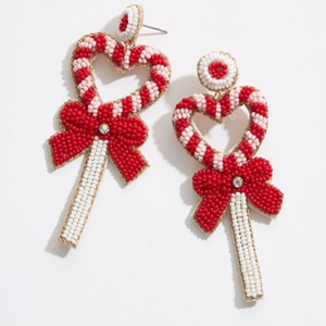 Pendientes Colgantes de Cuentas Hechos a Mano de Moda, Joyería Personalizada, Regalo de San Valentín, Colección Festiva para Enamorados - Product Image 6