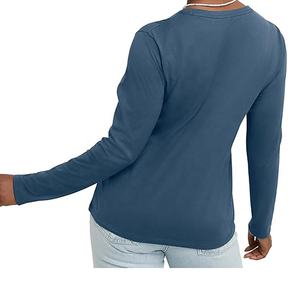 Solide O cou de haute qualité personnalisé 3D imprimé sur sweat-shirt imprimé Orange marron de haute qualité uni blanc personnalisé usage quotidien femmes - Product Image 2