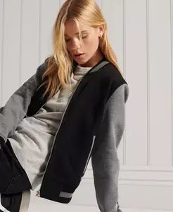 Utilisation décontractée vêtements d'hiver vêtements femmes veste universitaire à vendre nouveau à la mode femmes université de haute qualité - Product Image 3