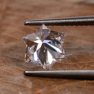 Classique Star Cut Lab Grown Diamant 1.00 Ct Diamant Unique Pour Solitaire Boucles D'oreilles Réglage CVD Diamant Pour Femmes Bijoux - Product Image 2