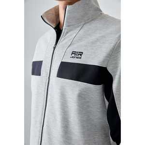 Conjunto Deportivo Informal para Hombre en Gris Texturizado, Corte Estándar con Diseño Bordado y Transpirable - 85248 - Product Image 5