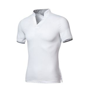 Camiseta Polo estampada de alta calidad para hombre, atuendo informal de oficina y negocios, Top de algodón de punto a la moda, antiarrugas - Product Image 5