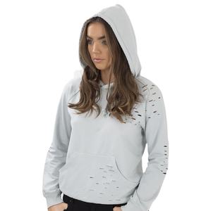 Ropa vintage de alta calidad para mujer, Sudadera con capucha desgastada, Jersey transpirable, ropa de calle en blanco, Sudadera con capucha desgastada - Product Image 1