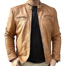 เสื้อสเวตเตอร์ถักสำหรับผู้ชาย, เสื้อแจ็คเก็ตหนัง PU ปกตั้งทรงสลิมฟิตพร้อมซิปและกระเป๋าให้ความอบอุ่นสำหรับนักธุรกิจสไตล์สุภาพบุรุษฤดูหนาว - Product Image 3