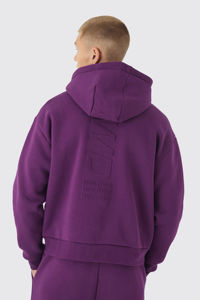 Survêtement Polaire Unisexe Épais Coton Jogging Hommes Survêtements, Logo Personnalisé Survêtements Avec Capuche Plaine À Capuche Joggers Respirant - Product Image 3