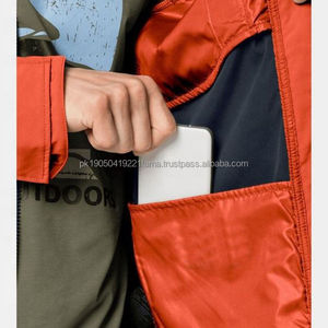 Veste softshell pour hommes de la meilleure qualité pour l'hiver, veste décontractée coupe-vent personnalisable avec logo à l'avant pour la vente en gros - Product Image 4