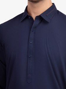 Salwar Kameez Classique Premium pour Hommes Pakistanais, Robe Traditionnelle Musulmane pour Mariage, Aïd et Usage Quotidien, Marque Personnalisée - Product Image 3