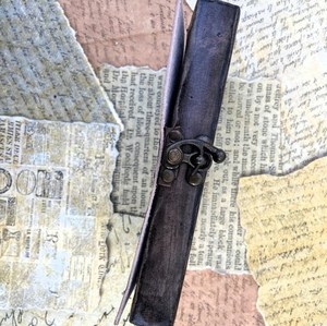 Diario de cuero vintage hecho a mano, doble Dragón, cuaderno de escritura, diario, Bloc de notas de papel sin forro para boceto de artista - Product Image 4