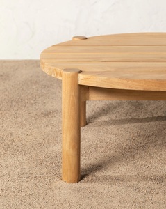 High Quality Solid Teak Wood Coffee <b>Table</b> for Living Room and Outdoor <b>Garden</b> Modern Style with Natural Finish Pattern for Parks - Product Image 4