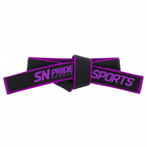 Cinturones de Karate Unisex de Alta Calidad, Ligeros, 100% Algodón, con Logotipo Bordado Personalizado, Cintura Alta, 3 cm de Grosor, para Artes Marciales - Product Image 1