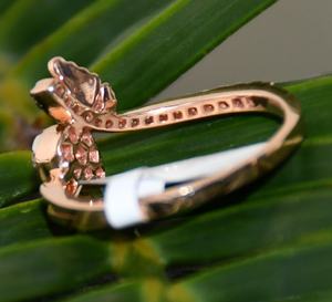 แหวนทอง14K และ18K ที่ไม่เหมือนใครและมีเพชรแท้สำหรับงานแต่งงานของเจ้าสาวหรือสวมใส่ในชีวิตประจำวัน - Product Image 6