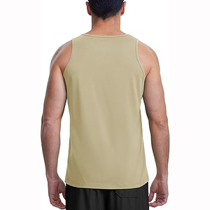 Verano de alta calidad personalizado OEM entrenamiento en blanco fitness gimnasio desgaste hombres camiseta sin mangas hombres camisetas sin mangas hombres - Product Image 6