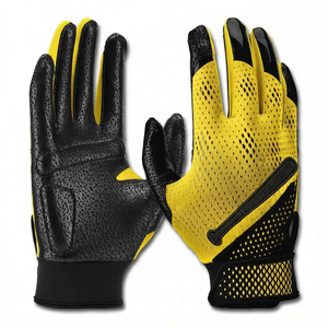 Gants de frappe durables personnalisés de marque en gros, paume antidérapante, entraînement au baseball, pratique, équipe, approvisionnement en vrac, gants de frappe de softball - Product Image 6