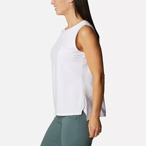Femmes personnalisé été respirant débardeurs longue longueur décontracté hauts de sport livraison gratuite en gros dames en vrac vêtements Logo personnalisé - Product Image 3