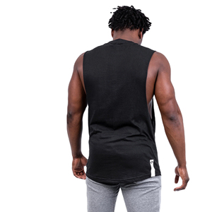 Nouveauté : Débardeurs de sport d'été pour hommes, en coton et polyester de haute qualité, tricotés, respirants, avec impression par transfert thermique - Product Image 2