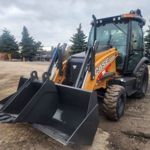 2024 para CASE 580N EP Diesel hidrostático 4x4 retroexcavadora barato Tractor frontal de 4 ruedas con motor central y motor - Product Image 1