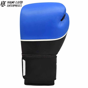 Gants de boxe MMA en cuir professionnels en gros avec logo personnalisé pour l'entraînement au Sanda - Product Image 2