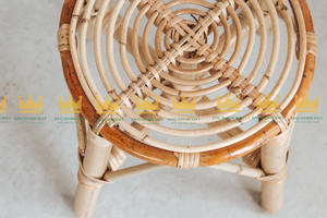 Tabouret en rotin naturel et durable du Vietnam de haute qualité parfait pour les enfants et les enfants écologique et Offre Spéciale 2025 - Product Image 2