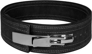 GAF 2024กันลื่นในการยกน้ำหนักแบบหัวเข็มขัดเข็มขัดยกน้ำหนักออกแบบโลโก้ได้ตามต้องการสำหรับยิมหนังวัวไม่ลื่นทนทาน - Product Image 2