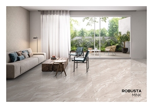 Design italien Moderne Brillant 600X1200MM Carreaux en porcelaine émaillée Robusta Mink Carreaux de sol antidérapants pour murs intérieurs solides pour chambres - Product Image 3