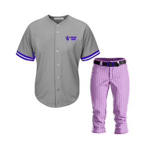 Uniformes de béisbol y softbol de la mejor calidad, diseño único, venta al por mayor, ropa de softbol, último diseño - Product Image 1