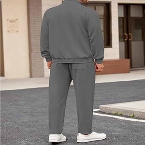 Ensemble de survêtement pour homme de qualité supérieure, 100% coton, respirant, séchage rapide, logo personnalisé, service OEM, téléchargé par Dress Sports - Product Image 6
