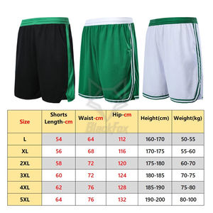 Shorts de sport et de basketball pour hommes, séchage rapide, solides et respirants, décontractés, pour jogging et course à pied, été, équipe, écologiques - Product Image 6