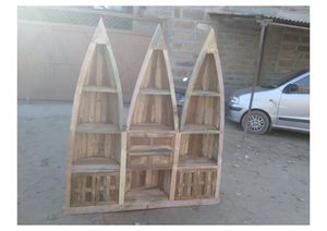 Gabinete moderno de lujo de madera para bar de vinos, diseño elegante de barco, hogar, restaurante, hotel, características, almacenamiento de cocina, comedor, Bar, conjunto de muebles - Product Image 2