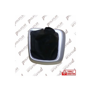 FIAT EGEA Gray Frame Gear <b>Shift</b> Boot Premium Car <b>Knob</b> Accessory TR - Product Image 1