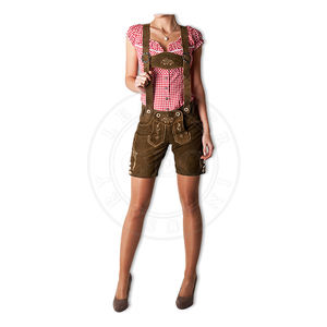 Disfraces de cuero a la moda para mujer, Bavaria Lederhosen - Product Image 1
